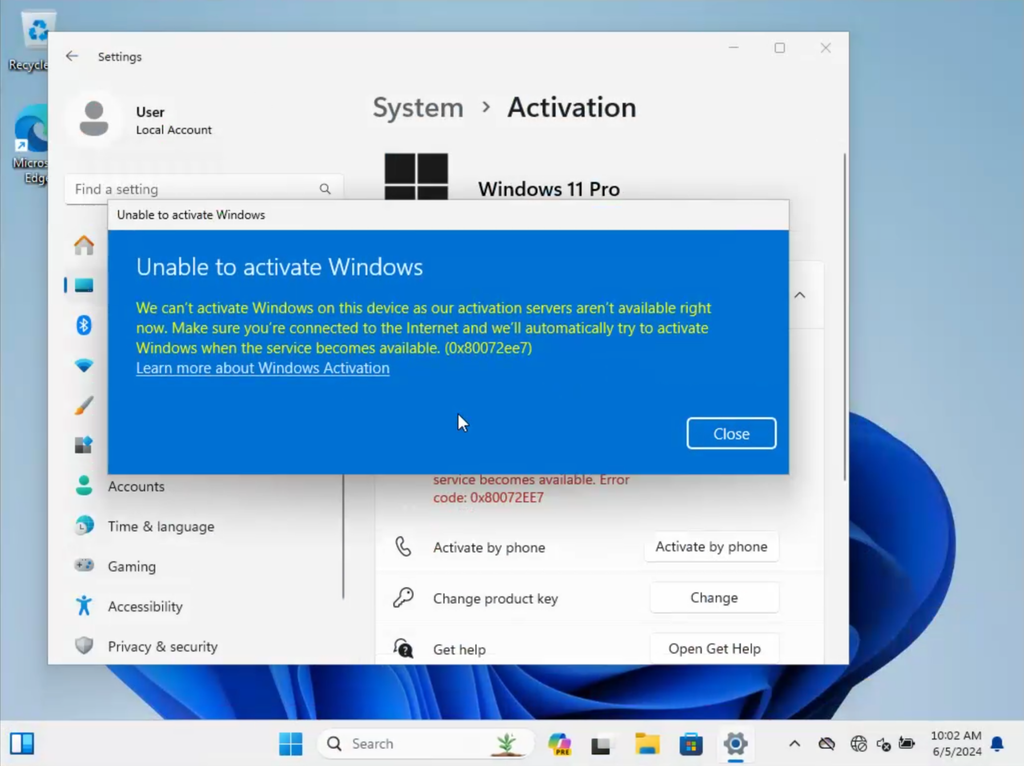 Image without caption