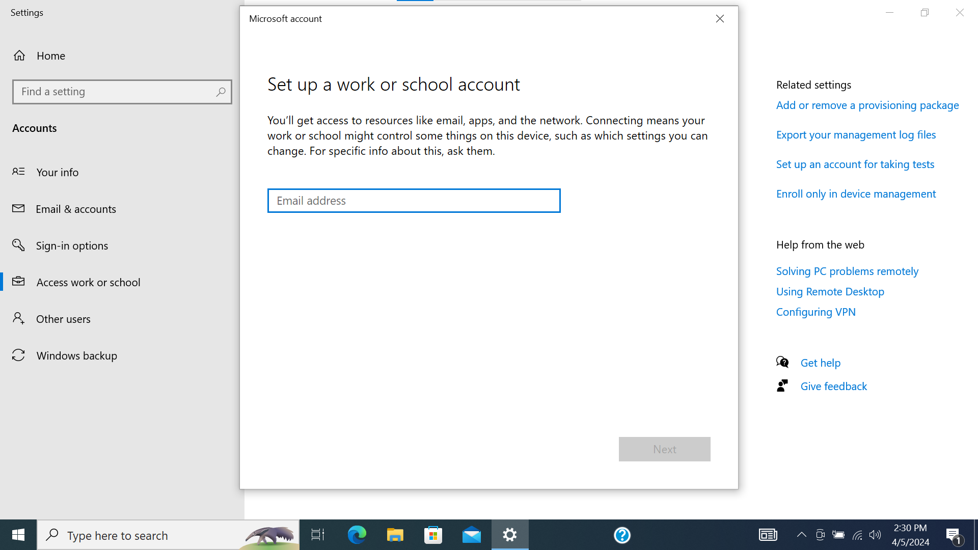 Image without caption