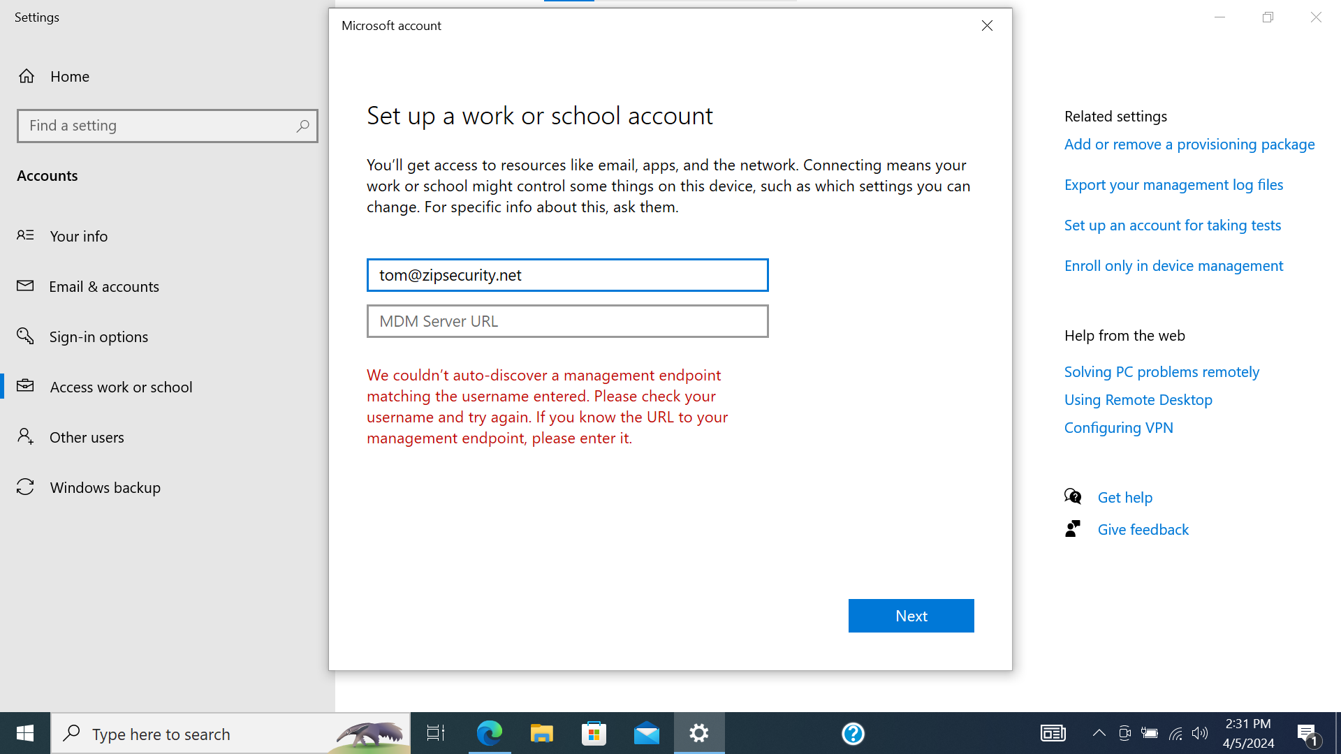 Image without caption